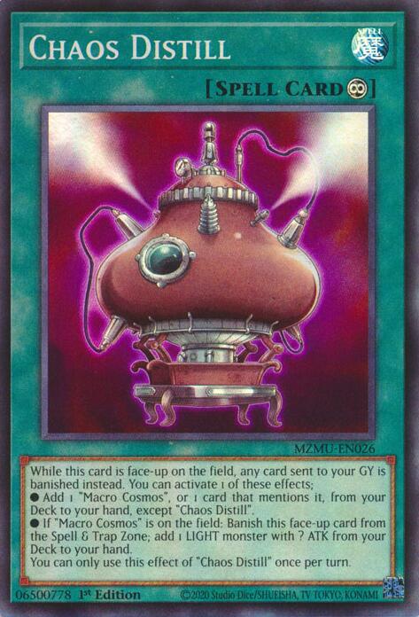 Chaos Distill [MZMU-EN026] Super Rare Yu-Gi-Oh!