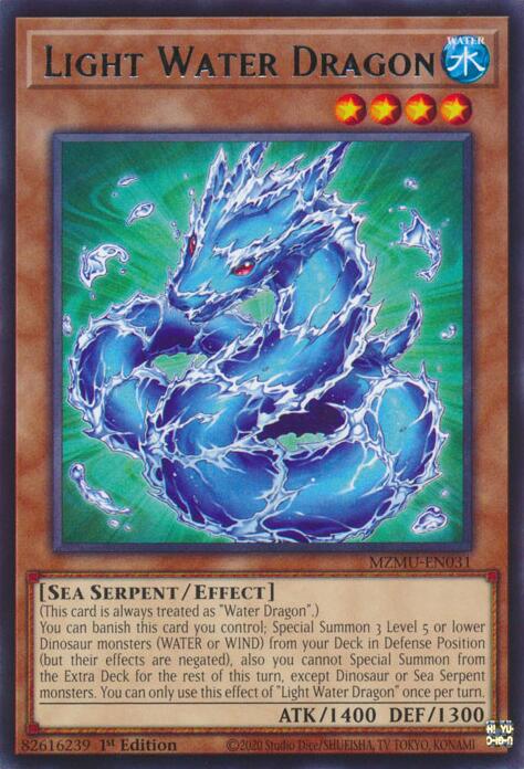 Light Water Dragon [MZMU-EN031] Rare Yu-Gi-Oh!