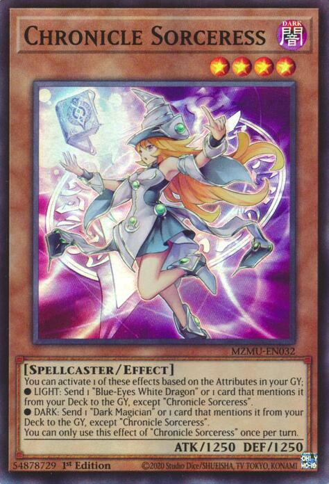 Chronicle Sorceress [MZMU-EN032] Super Rare Yu-Gi-Oh!