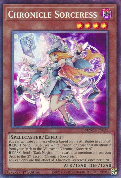 Chronicle Sorceress (Collector's Rare) [MZMU-EN032] Collector's Rare Yu-Gi-Oh!