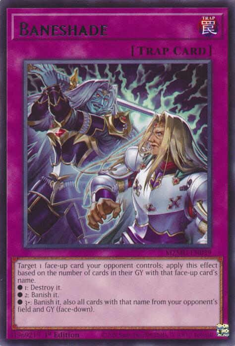 Baneshade [MZMU-EN039] Rare Yu-Gi-Oh!