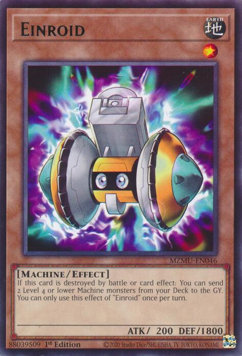 Einroid [MZMU-EN046] Rare Yu-Gi-Oh!