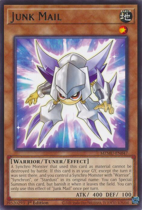 Junk Mail [MZMU-EN047] Rare Yu-Gi-Oh!