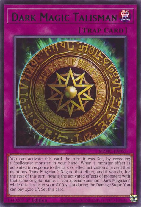 Dark Magic Talisman [MZMU-EN057] Rare Yu-Gi-Oh!