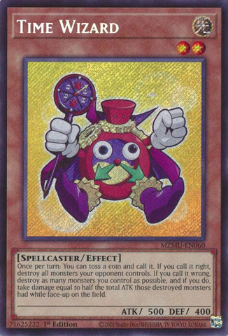 Time Wizard [MZMU-EN060] Secret Rare Yu-Gi-Oh!