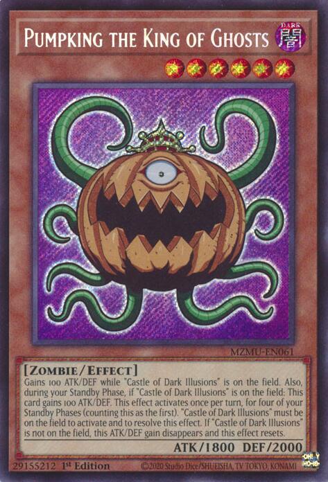 Pumpking the King of Ghosts [MZMU-EN061] Secret Rare Yu-Gi-Oh!