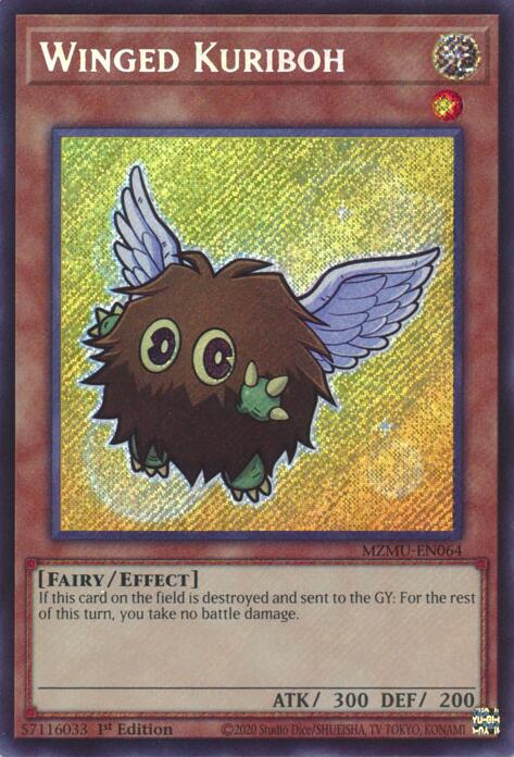 Winged Kuriboh [MZMU-EN064] Secret Rare Yu-Gi-Oh!
