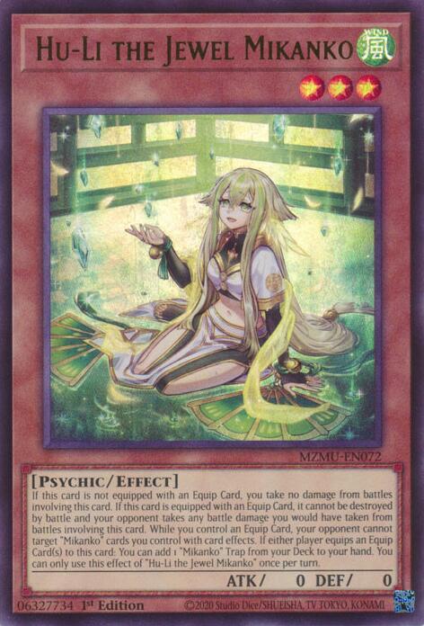 Hu-Li the Jewel Mikanko [MZMU-EN072] Ultra Rare Yu-Gi-Oh!