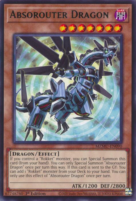 Absorouter Dragon [MZMU-EN090] Rare Yu-Gi-Oh!