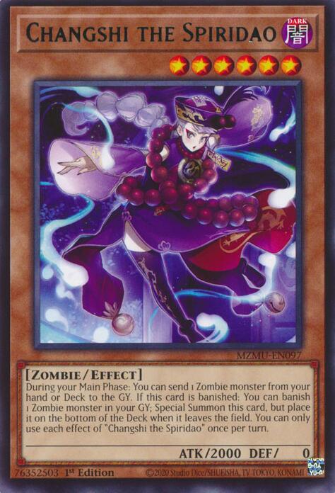 Changshi the Spiridao [MZMU-EN097] Rare Yu-Gi-Oh!
