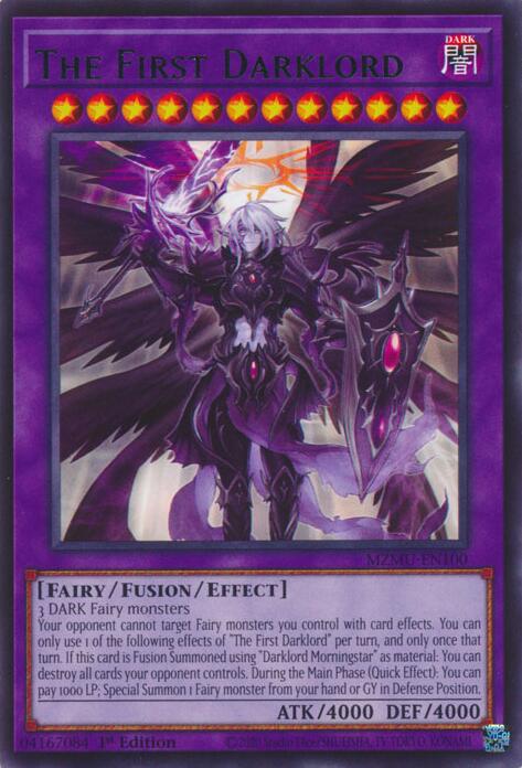 The First Darklord [MZMU-EN100] Rare Yu-Gi-Oh!