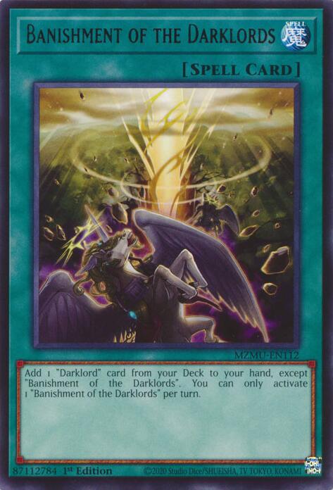 Banishment of the Darklords [MZMU-EN112] Rare Yu-Gi-Oh!