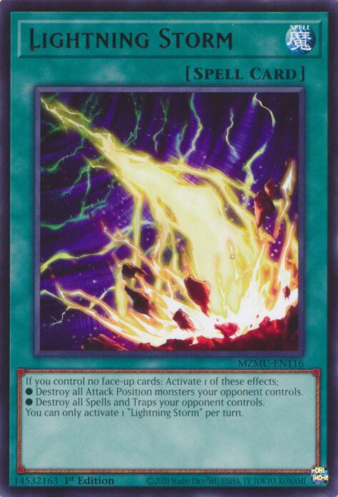 Lightning Storm [MZMU-EN116] Rare Yu-Gi-Oh!