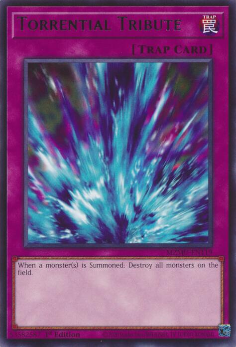 Torrential Tribute [MZMU-EN119] Rare Yu-Gi-Oh!