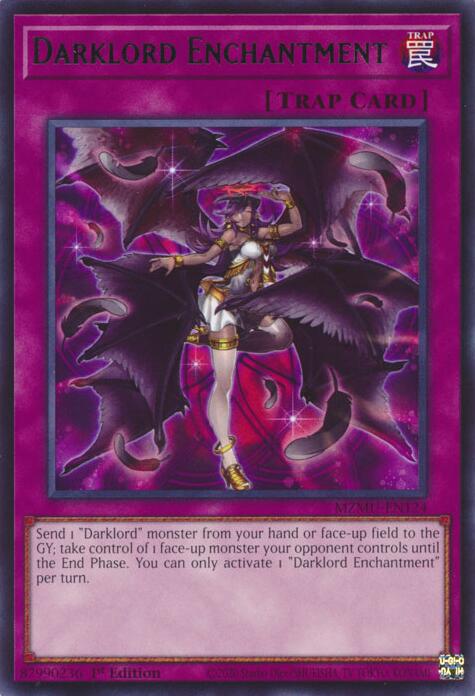 Darklord Enchantment [MZMU-EN124] Rare Yu-Gi-Oh!