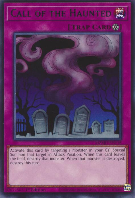 Call of the Haunted [MZMU-EN118] Rare Yu-Gi-Oh!