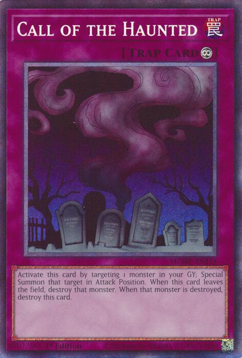 Call of the Haunted (Collector's Rare) [MZMU-EN118] Collector's Rare Yu-Gi-Oh!