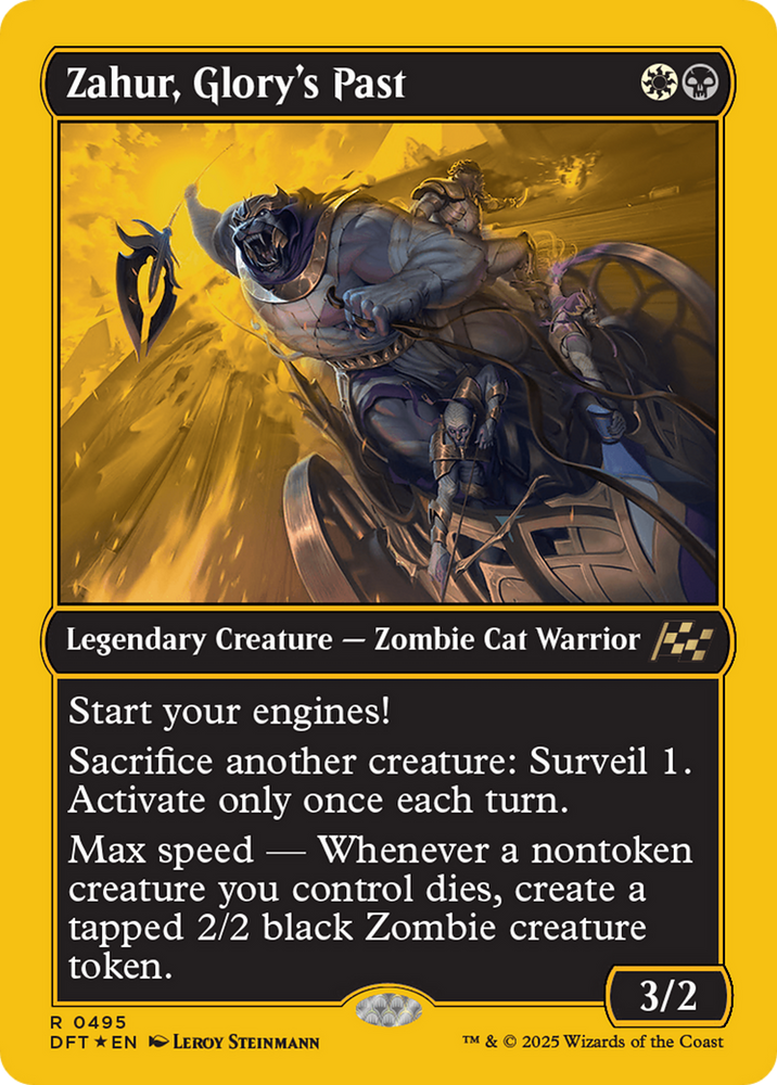 Zahur, Glory's Past (First-Place Foil) [Aetherdrift] Magic: The Gathering