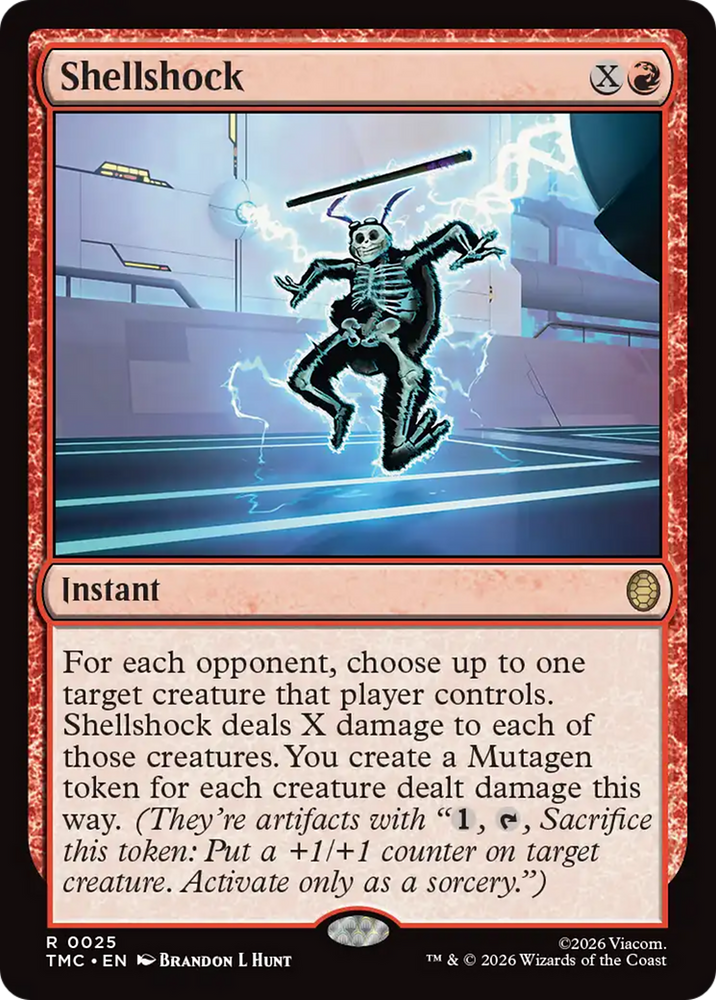 Shellshock [Teenage Mutant Ninja Turtles Commander] Magic: The Gathering