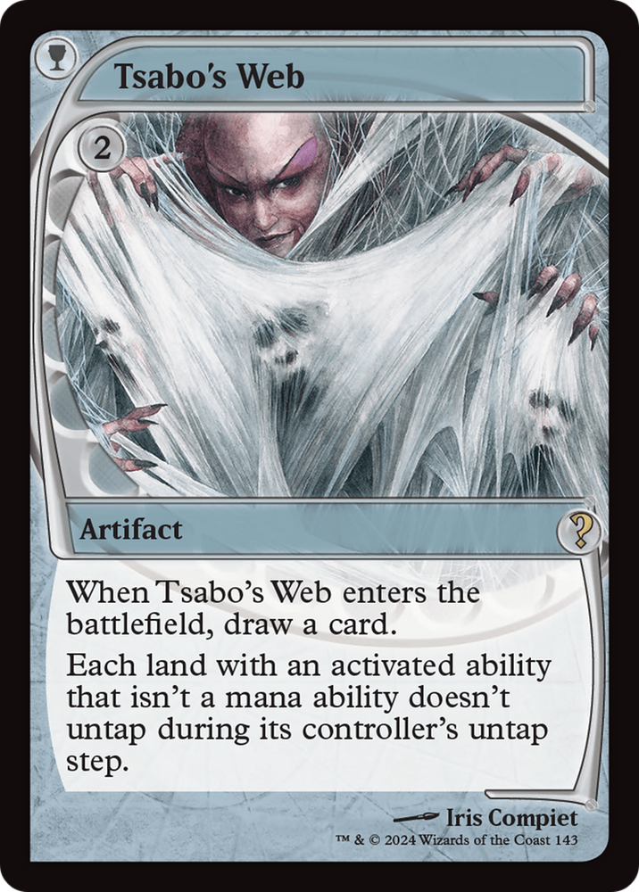 Tsabo's Web (Future Sight) [Mystery Booster 2] Magic: The Gathering