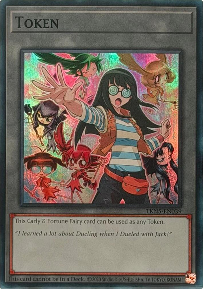 Token: Carly & Fortune Fairy [TKN5-EN039] Super Rare Yu-Gi-Oh!