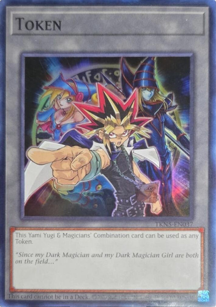 Token: Yami Yugi & Magicians Combination [TKN4-EN037] Super Rare Yu-Gi-Oh!