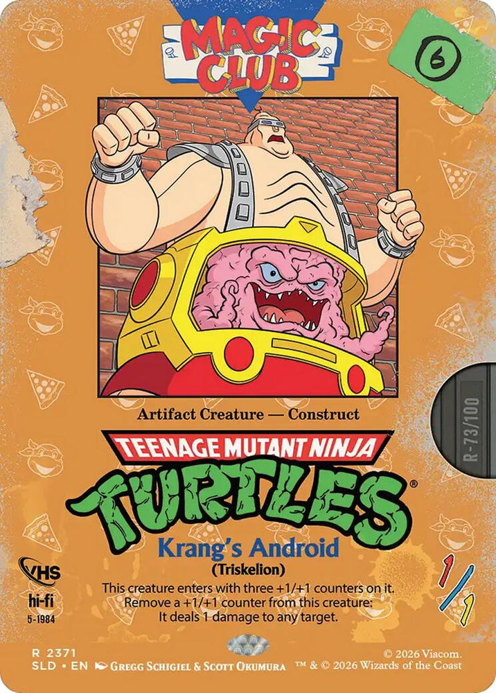 Krang's Android - Triskelion [Secret Lair Drop Series] Magic: The Gathering