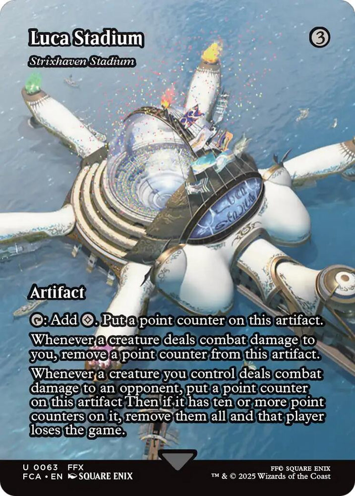 Luca Stadium - Strixhaven Stadium (Showcase) [FINAL FANTASY : Through the Ages] Magic: The Gathering