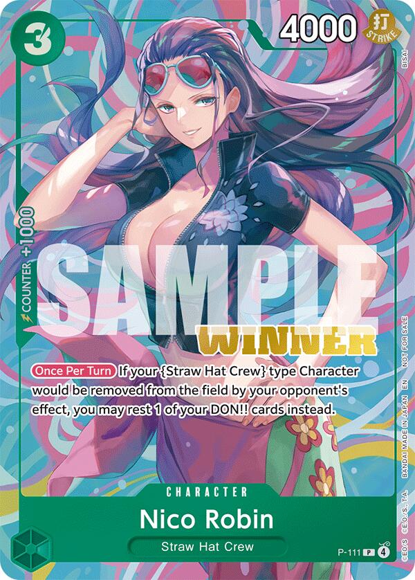 Nico Robin (Heroines Battle Winner Pack) [One Piece Promotion Cards] Bandai