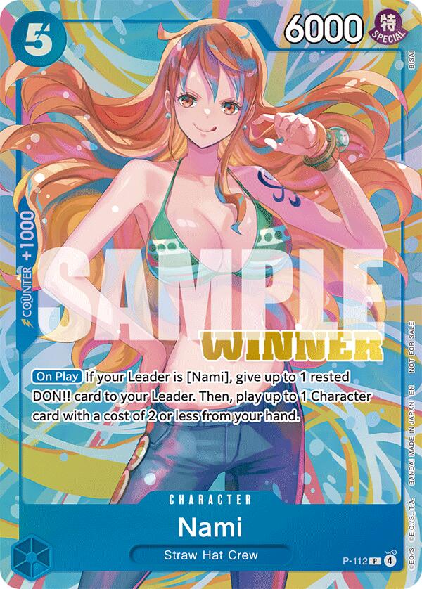 Nami (Heroines Battle Winner Pack) [One Piece Promotion Cards] Bandai