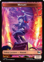 Mutant // Ninja Turtle Spirit Double-Sided Token [Teenage Mutant Ninja Turtles Tokens] Magic: The Gathering