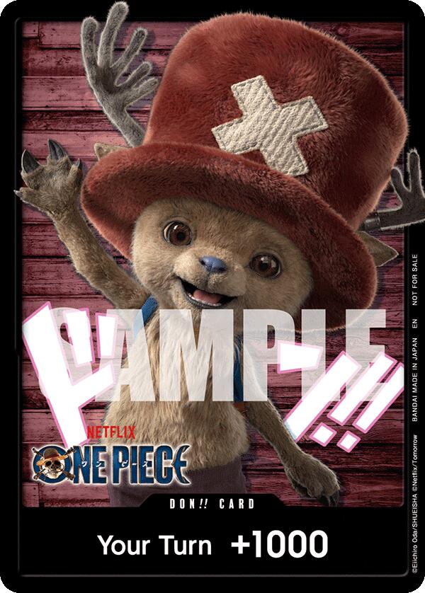 DON!! Card (Netflix Tony Tony.Chopper) [One Piece Promotion Cards] Bandai