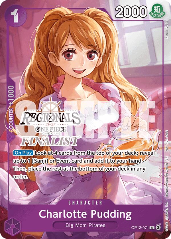 Charlotte Pudding (Regionals Finalist Card Set 26-27) [One Piece Promotion Cards] Bandai