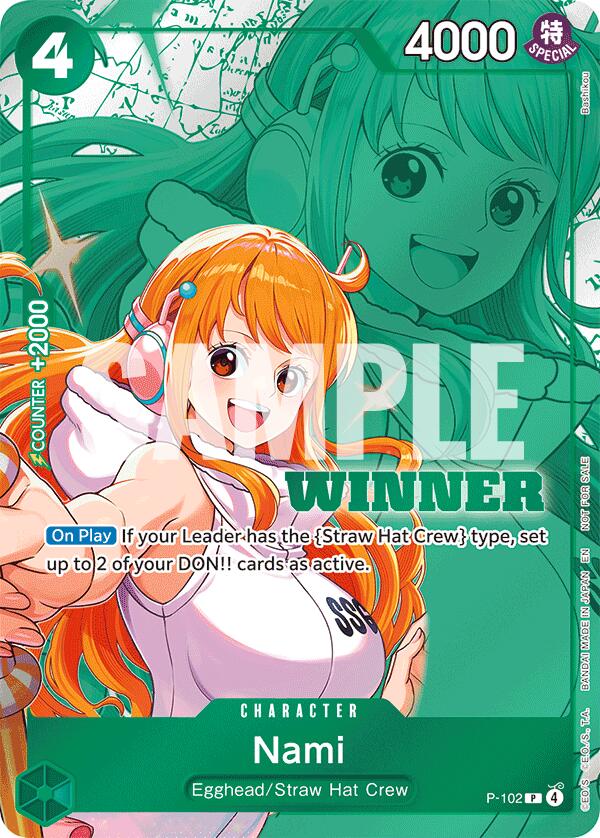 Nami (Winner Pack 2026 Vol. 2) [One Piece Promotion Cards] Bandai