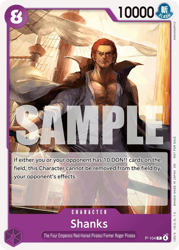 Shanks (Tournament Pack 2026 Vol. 2) [One Piece Promotion Cards] Bandai