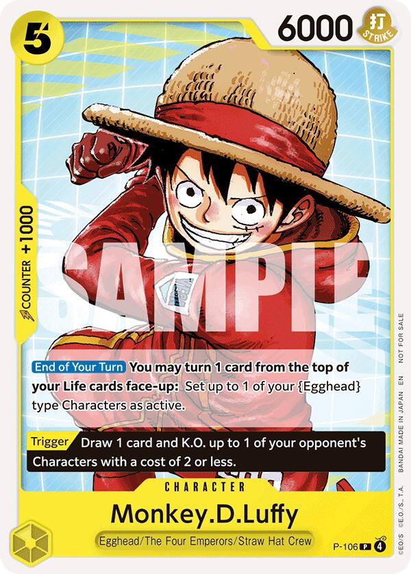 Monkey.D.Luffy (Tournament Pack 2026 Vol. 2) [One Piece Promotion Cards] Bandai