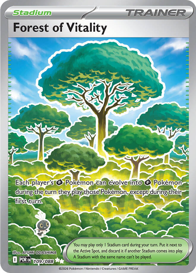 Forest of Vitality (109/088) [Mega Evolution: Perfect Order] Pokémon