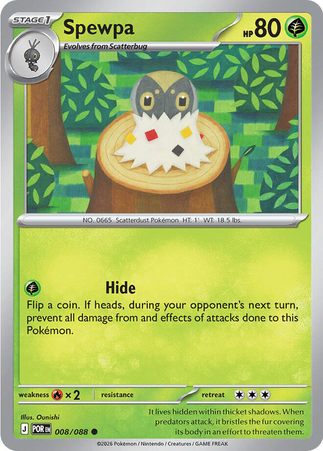 Spewpa (008/088) [Mega Evolution: Perfect Order] Pokémon