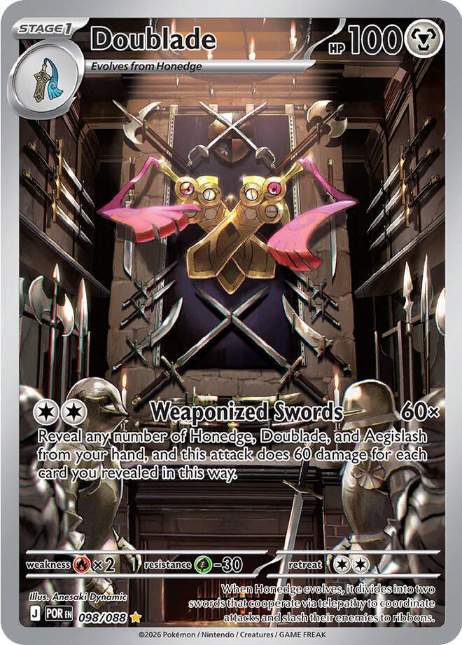 Doublade (098/088) [Mega Evolution: Perfect Order] Pokémon