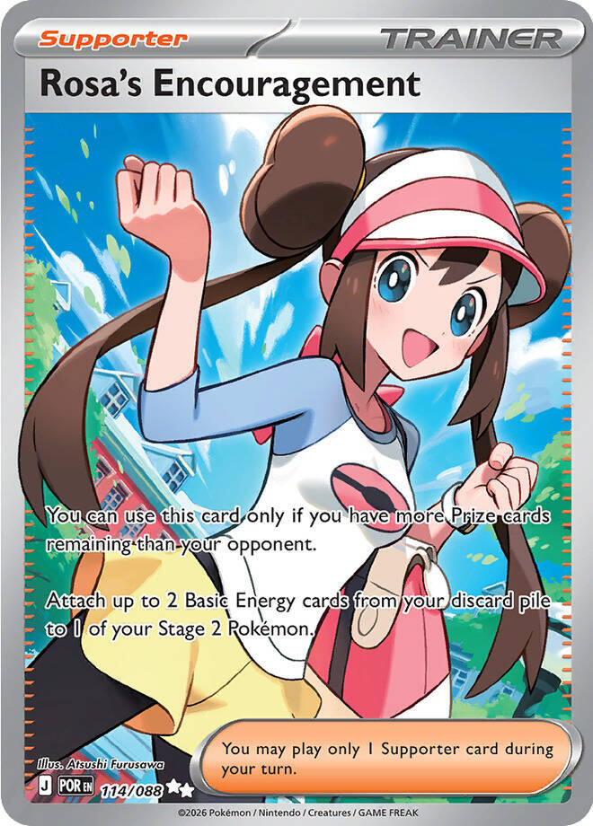 Rosa's Encouragement (114/088) [Mega Evolution: Perfect Order] Pokémon
