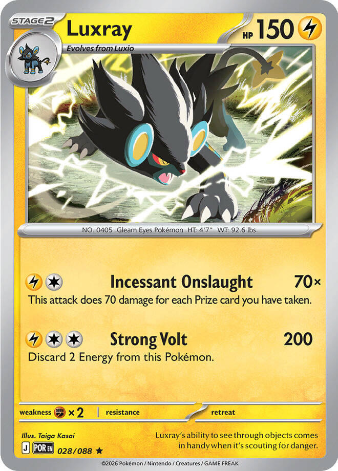 Luxray (028/088) [Mega Evolution: Perfect Order] Pokémon