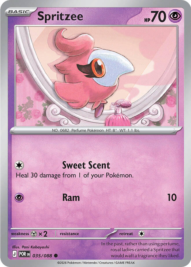 Spritzee (035/088) [Mega Evolution: Perfect Order] Pokémon