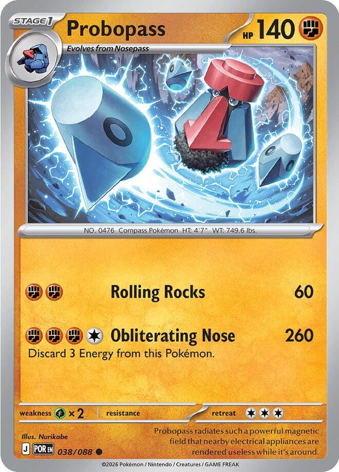 Probopass (038/088) [Mega Evolution: Perfect Order] Pokémon