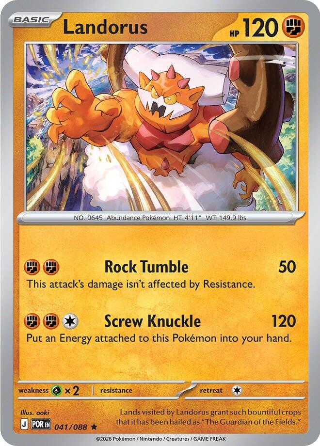 Landorus (041/088) [Mega Evolution: Perfect Order] Pokémon
