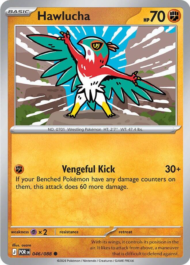 Hawlucha (046/088) [Mega Evolution: Perfect Order] Pokémon