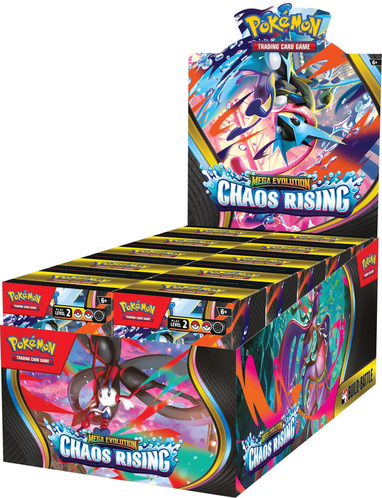 Mega Evolution: Chaos Rising Build & Battle Display Pokémon