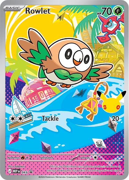 Rowlet (043) [Mega Evolution Promo] Pokémon