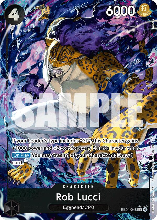 Rob Lucci (Alternate Art) [Adventure on Kami's Island] Bandai