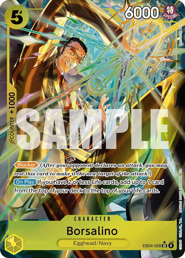 Borsalino (Alternate Art) [Adventure on Kami's Island] Bandai