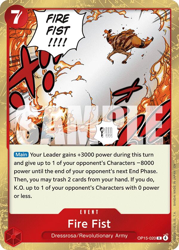 Fire Fist [Adventure on Kami's Island] Bandai